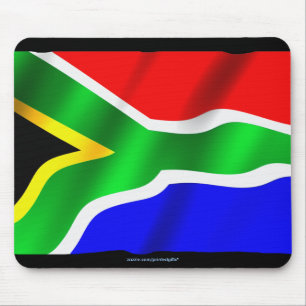 Vlag van de Zuid-Afrikaanse Patriottische Wereldvl Muismat