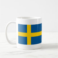 Vlag van de Zweedse koffie-Mok