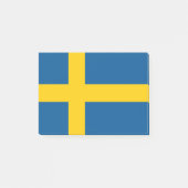 Vlag van de Zweedse Post-it® notes (Voorkant)