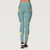 vlag van Delaware-staat Leggings (Achterkant)