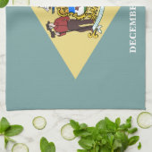 vlag van Delaware-staat Theedoek (Gevouwen)