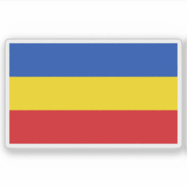 Vlag van Delmenhorst, Duitsland Sticker