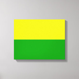Vlag van Den Haag Canvas Afdruk