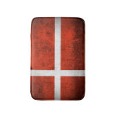 vlag van Denemarken Badmat (Voorkant Verticaal)