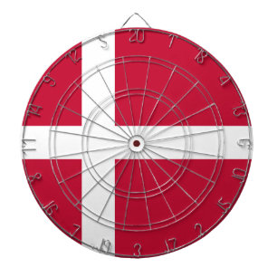 Vlag van Denemarken Dartbord