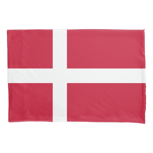 Vlag van Denemarken Kussensloop (Voorkant)