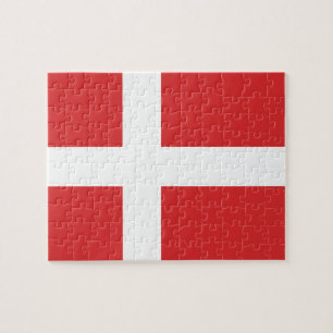 Vlag van Denemarken Legpuzzel