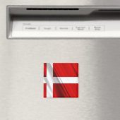 Vlag van Denemarken Magneet (Insitu (Vaatwasser))