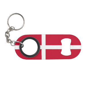 Vlag van Denemarken Mini Flessenopener