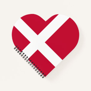 Vlag van Denemarken Notitieboek