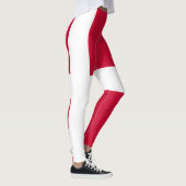 Vlag van Denemarken of Deense kleding Leggings (Rechts)