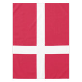 Vlag van Denemarken of Deense kleding Tafelkleed (Voorkant)