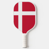 Vlag van Denemarken Pickleball Paddle (Voorkant)