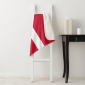 Vlag van Denemarken Sherpa Deken (In situ)