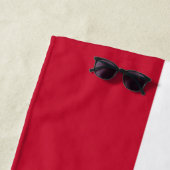 Vlag van Denemarken Strandlaken (In situ)