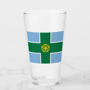 Vlag van Derbyshire (County of England, Verenigd K Glas