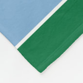 Vlag van Derbyshire Fleece Blanket Deken (Hoek)