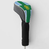 Vlag van Derbyshire Golfheadcover (Schuin)