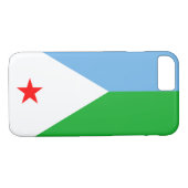Vlag van Djibouti Case-Mate iPhone Case (Achterkant (Horizontaal))