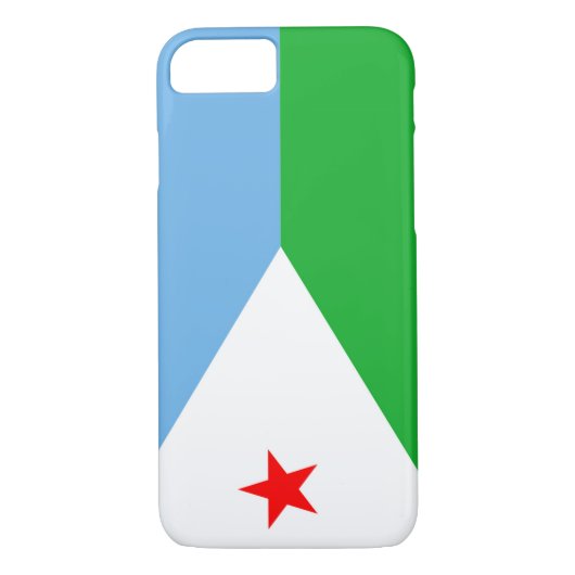 Vlag van Djibouti Case-Mate iPhone Case (Achterkant)