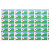 Vlag van Djibouti Stof (Fat Quarter)
