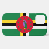 vlag van Dominica Case-Mate iPhone Case (Achterkant (horizontaal))