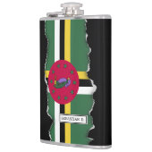 vlag van Dominica Heupfles (Links)