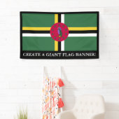 vlag van Dominica Spandoek (Insitu)