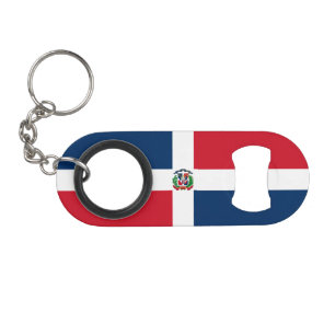 Vlag van Dominicaanse Republiek Mini Flessenopener