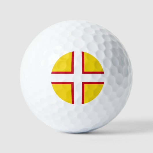 Vlag van Dorset Golfballen (Voorkant)