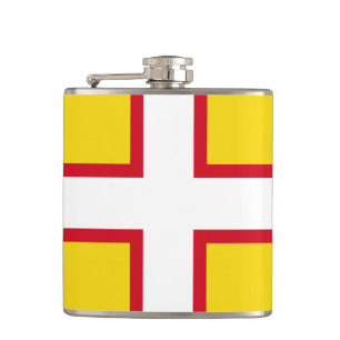 Vlag van Dorset Hip Flask Heupfles