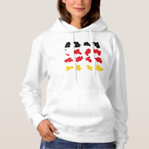 Vlag van Duitse Staten Hoodie