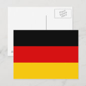 Vlag van Duitsland Briefkaart (Voorkant / Achterkant)