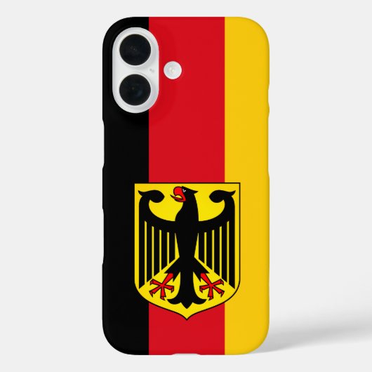Vlag van Duitsland Case-Mate iPhone Case (Achterkant)