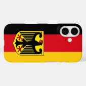 Vlag van Duitsland Case-Mate iPhone Case (Achterkant (horizontaal))