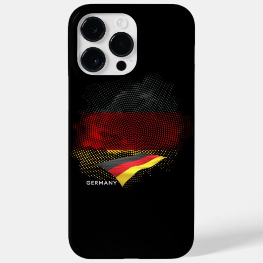 Vlag van Duitsland Case-Mate iPhone Case (Achterkant)
