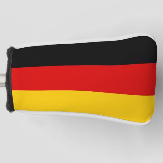 Vlag van Duitsland Golfheadcover (Voorkant)