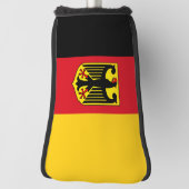 Vlag van Duitsland Golfheadcover (Draai 90)
