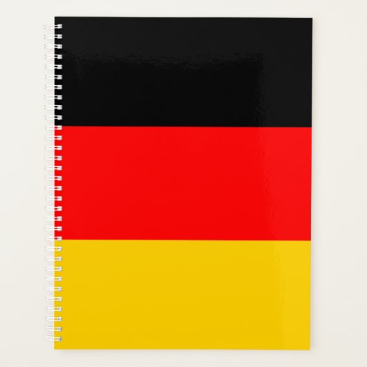 Vlag van Duitsland Planner (Voorkant)