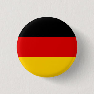Vlag van Duitsland Ronde Button 3,2 Cm