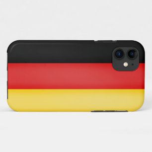 Vlag van Duitsland Schwarz Rot Gold Patriottische iPhone 11 Hoesje
