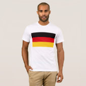 Vlag van Duitsland T-shirt (Voorkant volledig)