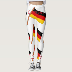 Vlag van Duitsland Thunder_Cove Leggings