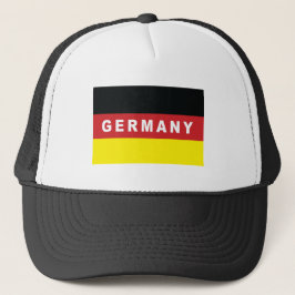 Vlag van Duitsland Trucker Pet