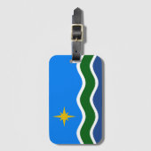Vlag van Duluth, MN Bagagelabel (Voorkant (verticaal))