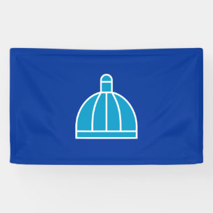 Vlag van Durban (Zuid-Afrika) Spandoek