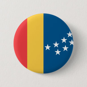 Vlag van Durham, North Carolina Ronde Button 5,7 Cm