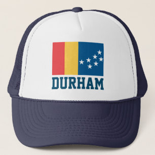 Vlag van Durham, North Carolina Trucker Pet