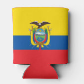 Vlag van Ecuador Blikjeskoeler (Achterkant)