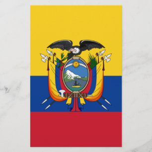 Vlag van Ecuador Briefpapier